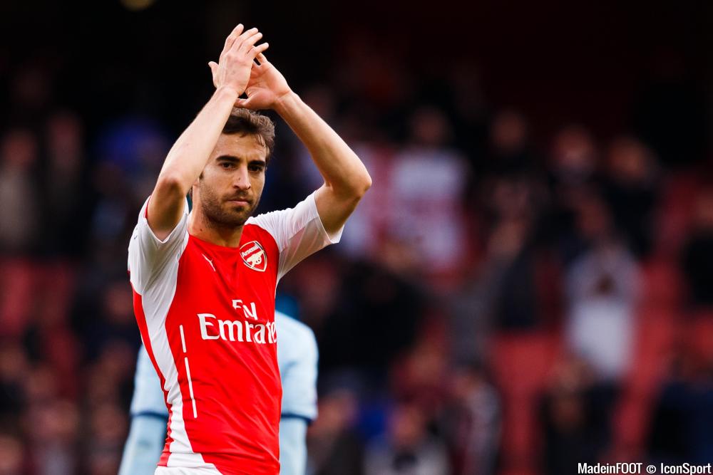 Mathieu Flamini ici sous le maillot d'Arsenal