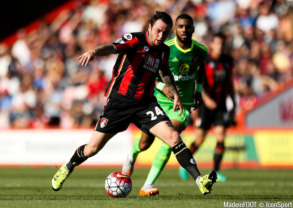 Lee Tomlin, ici sous les couleurs de Bournemouth, serait pisté par l'OM.