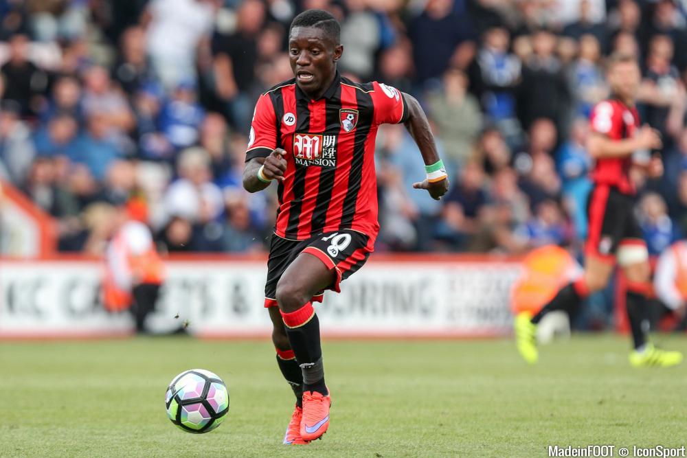 Max-Alain Gradel lors du match de Premier Legue entre Bournemouth et Everton en septembre 2016