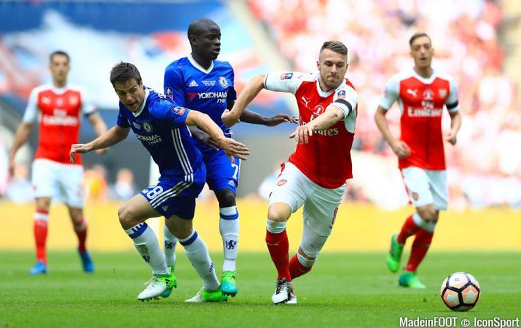 César Azpilicueta avec Chelsea