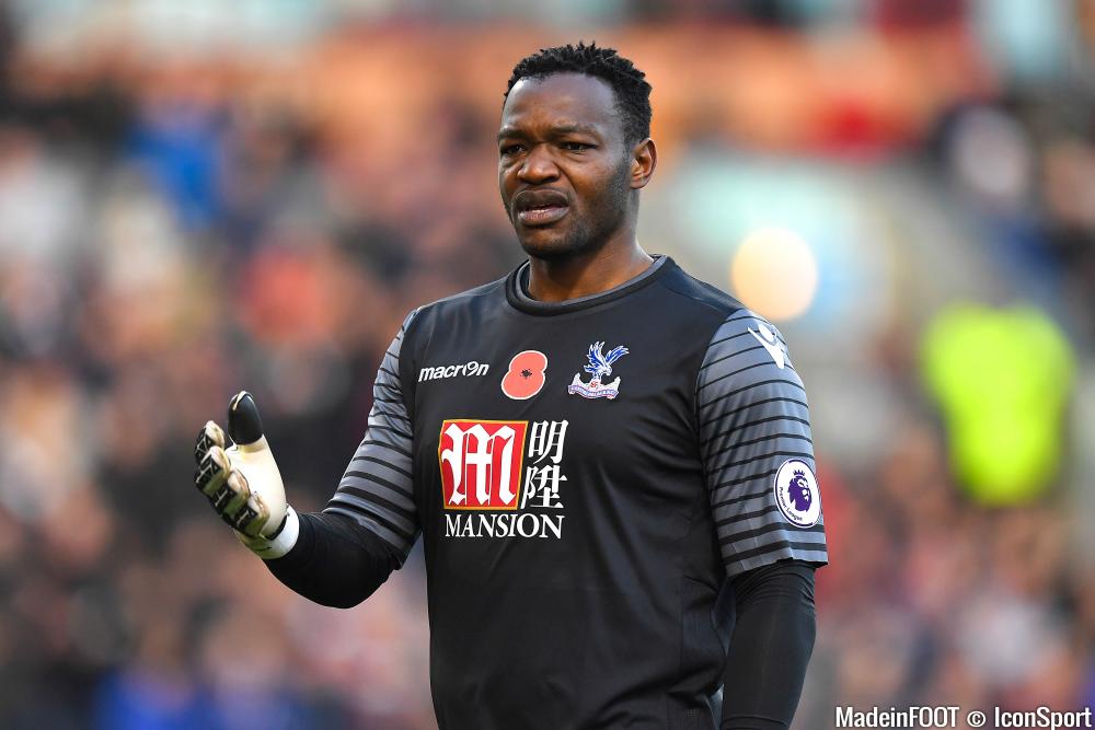 Steve Mandanda, le portier de Crystal Palace