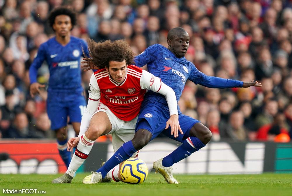 Matteo Guendouzi contre Chelsea 