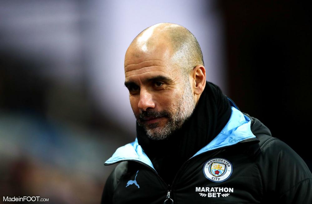 Pep Guardiola, l'entraîneur de Manchester City.