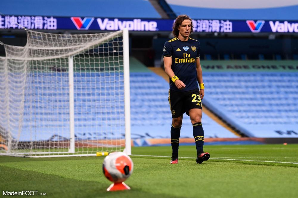 David Luiz avec Arsenal