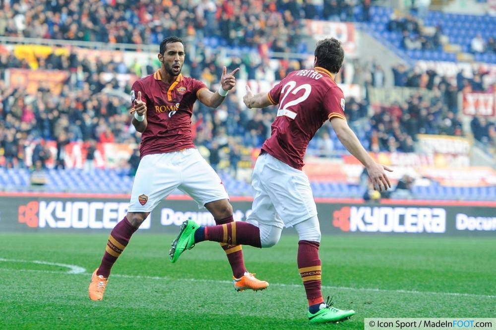 Mehdi Benatia avec la Roma
