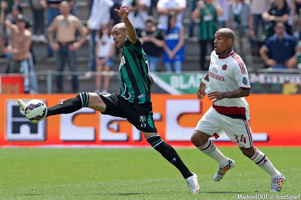 Simone Zaza avec le maillot de Sassuolo 