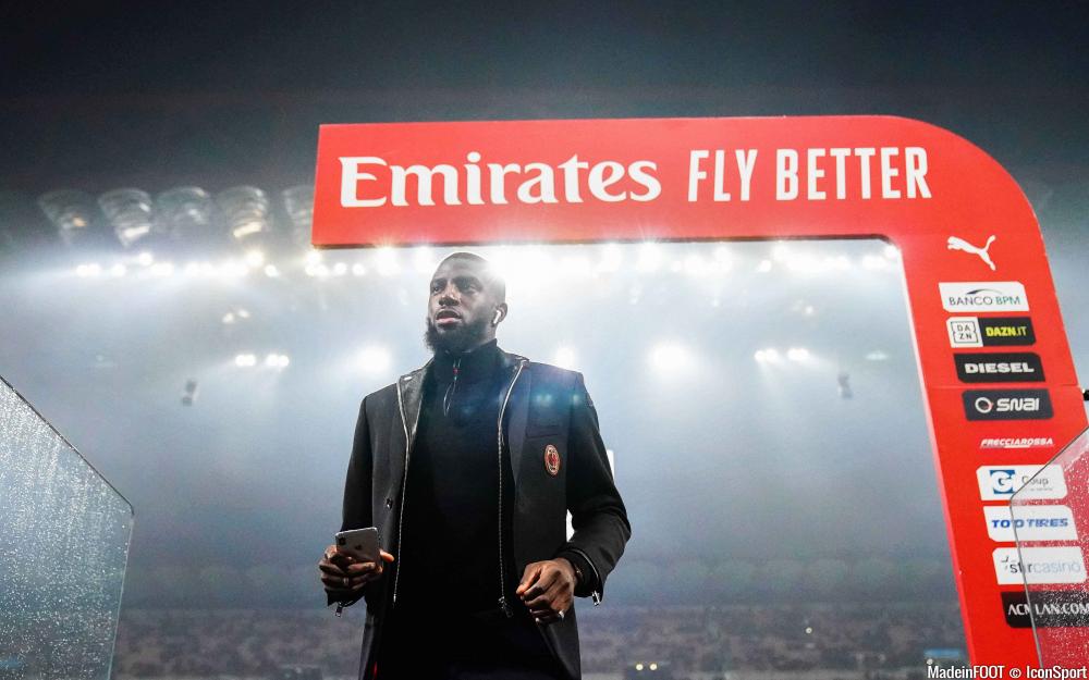 Tiémoué Bkayoko avec l'AC Milan